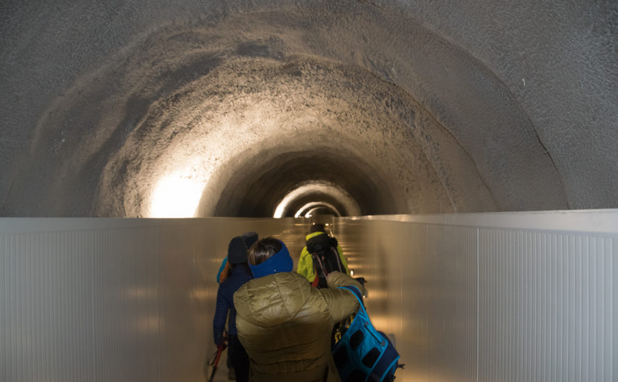 tunnel monte bianco collegamento rifugio Torino